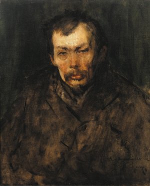 Portrait of a Man by William Merritt Chase Oil Painting