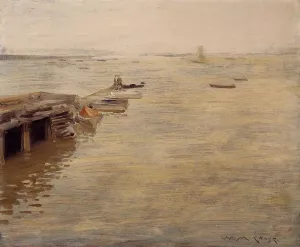 Seashore by William Merritt Chase Oil Painting