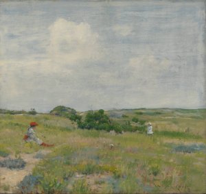 Shinnecock Hills by William Merritt Chase Oil Painting