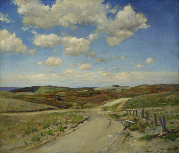 Shinnecock Hills  by William Merritt Chase - Hand-Painted Oil Painting Reproduction