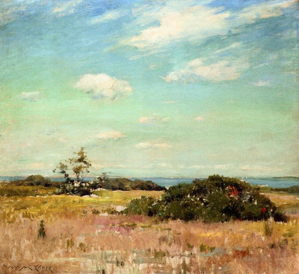 Main Product Photo of Shinnecock Hills, Long Island Painting by William Merritt Chase