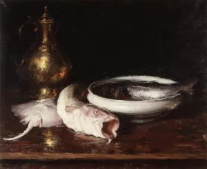 Still Life by William Merritt Chase Oil Painting