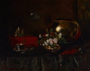 Still Life by William Merritt Chase Oil Painting