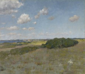 Sunlight and Shadow, Shinnecock Hills by William Merritt Chase Oil Painting