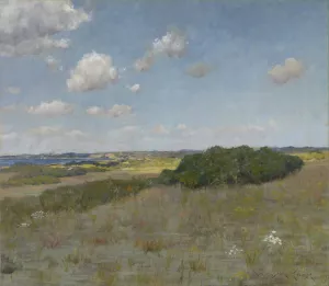 Sunlight and Shadow, Shinnecock Hills by William Merritt Chase Oil Painting