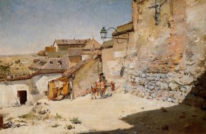 Sunny Spain by William Merritt Chase Oil Painting