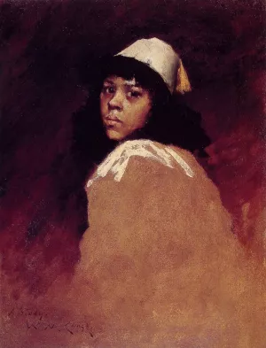 The Moroccan Girl by William Merritt Chase Oil Painting