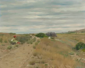 The Old Sand Road Oil painting by William Merritt Chase