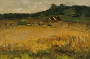 Wheat Field by William Merritt Chase Oil Painting