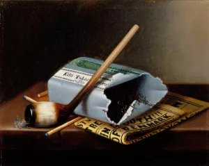 Alas, Poor Yorick by William Michael Harnett Oil Painting