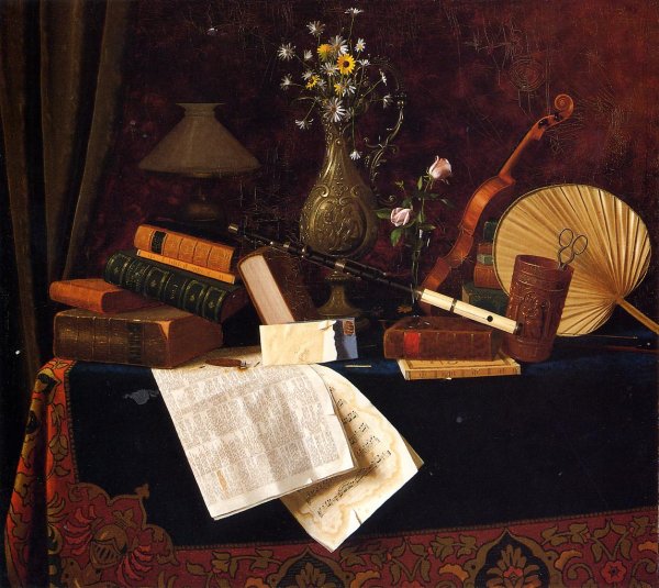 Main Product Photo of Ease Painting by William Michael Harnett