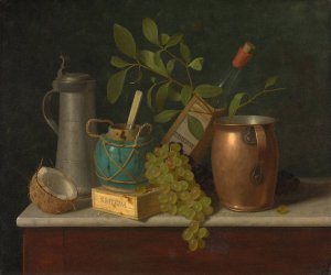 Just Dessert by William Michael Harnett Oil Painting