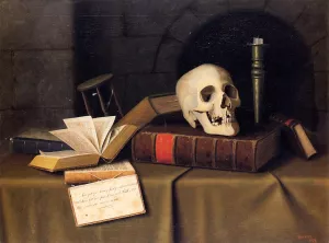 Momento Mori, To This Favour by William Michael Harnett - Oil Painting Reproduction