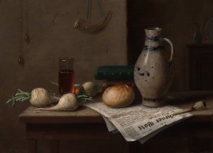Munchener Bote by William Michael Harnett Oil Painting
