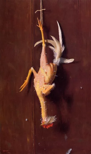Plucked Clean painting by William Michael Harnett