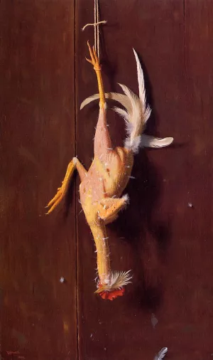 Plucked Clean Oil painting by William Michael Harnett