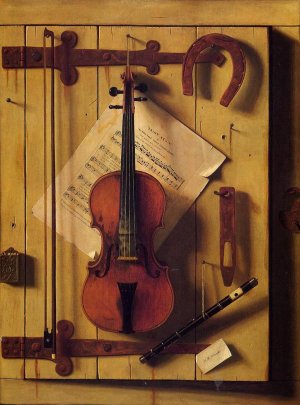 Still Life: Violin and Music also known as Music Literature