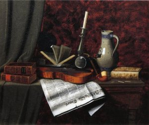 Still Life with Violin