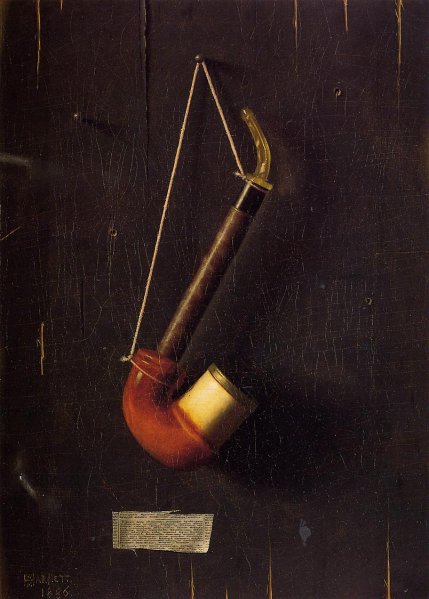 Main Product Photo of The Meerschaum Painting by William Michael Harnett