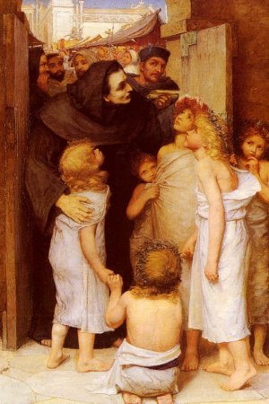 Non Angli Sed Angeli by William Midgley Oil Painting