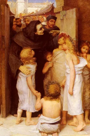 Non Angli Sed Angeli Oil painting by William Midgley
