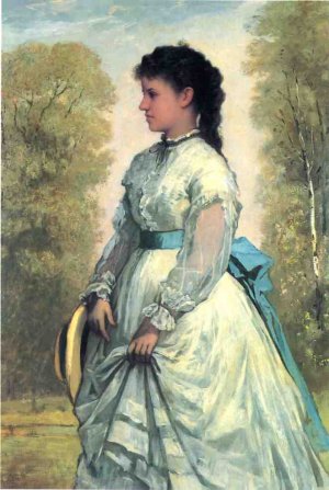 Portrait of Agnes Elizabeth Clafllin