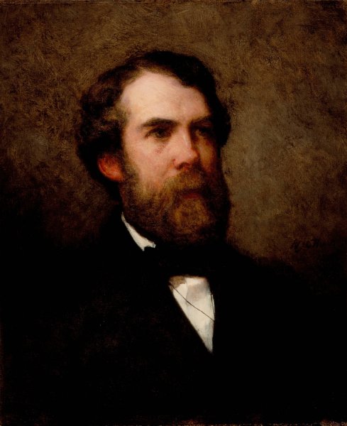 Main Product Photo of Portrait of Edward Wheelwright  Painting by William Morris Hunt