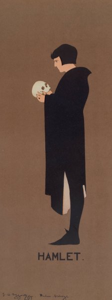 Hamlet by William Nicholson Oil Painting