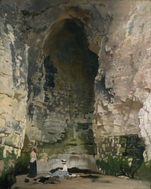 Digby Cave No.1 by William Orpen Oil Painting