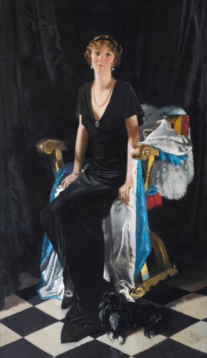 Idina Wallace by William Orpen Oil Painting