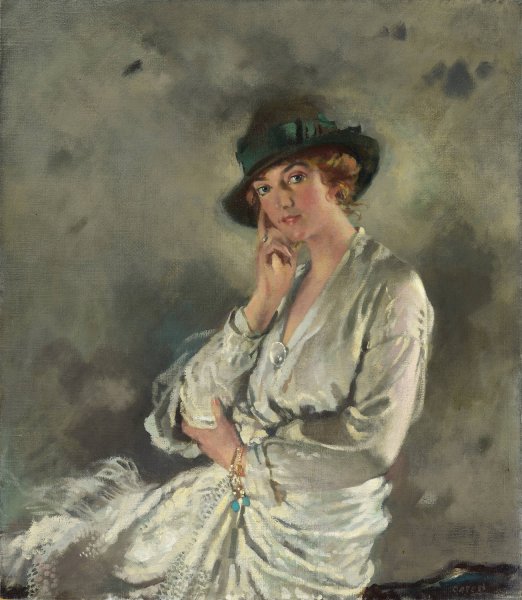 Mrs. Charles S. Carstairs  by William Orpen - Hand-Painted Oil Painting Reproduction