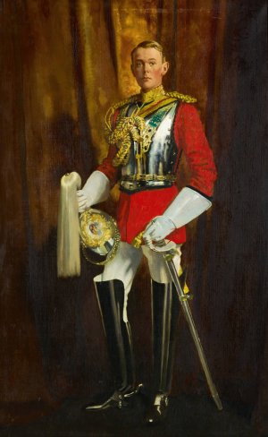 Portrait of Avenal St. George by William Orpen Oil Painting