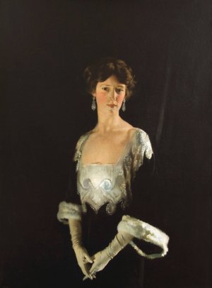 Portrait Of Rose, Fourth Marchioness Of Headfort by William Orpen Oil Painting