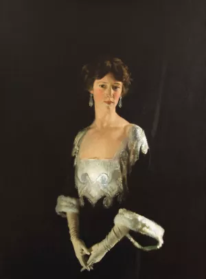 Portrait Of Rose, Fourth Marchioness Of Headfort by William Orpen Oil Painting
