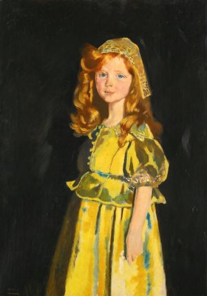 Portrait Of Vivien St George by William Orpen Oil Painting