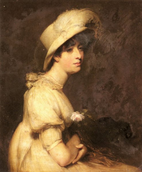 Portrait Of Dorothy Westmacott by William Owen - Hand-Painted Oil Painting Reproduction