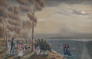 Bathing Party by William P. Chappel Oil Painting