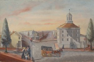 Hot Corn Seller by William P. Chappel Oil Painting