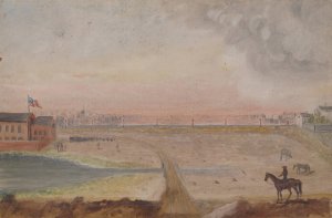 Militia Drilling by William P. Chappel Oil Painting