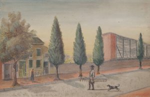 Strawberry Pedlar by William P. Chappel Oil Painting