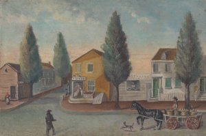 The Baker's Wagon by William P. Chappel Oil Painting