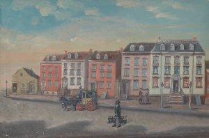 The Boot Black by William P. Chappel Oil Painting