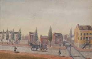 The Garbage Cart by William P. Chappel Oil Painting