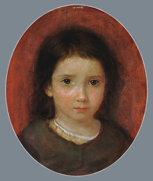 Daughter of William Page  by William Page - Hand-Painted Oil Painting Reproduction
