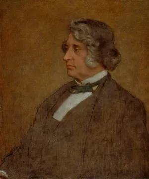 Portrait of Senator Charles Sumner by William Page Oil Painting