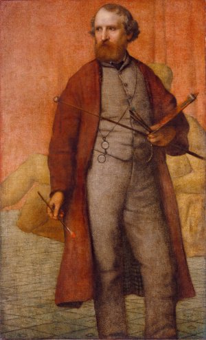 Self Portrait by William Page Oil Painting