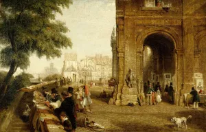 Le Quai de Conti by William Parrott Oil Painting