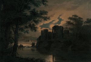 On the River Wye, Monmouthshire by William Payne Oil Painting