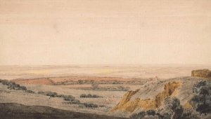 Landschap by William Pearson Oil Painting