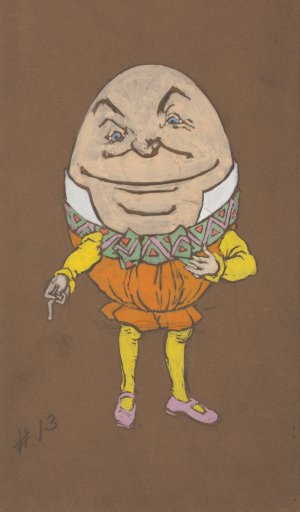Humpty Dumpty by William Penhallow Henderson Oil Painting